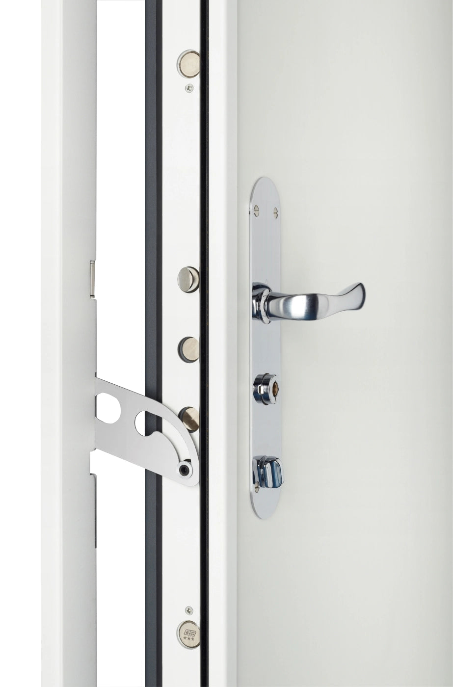 porte blindée certifiée bp3 vu interieur