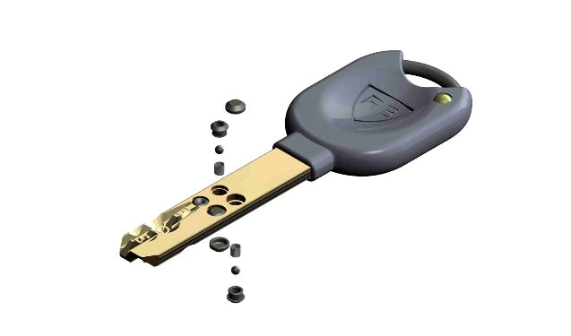 clé a mobile serrure certifiée