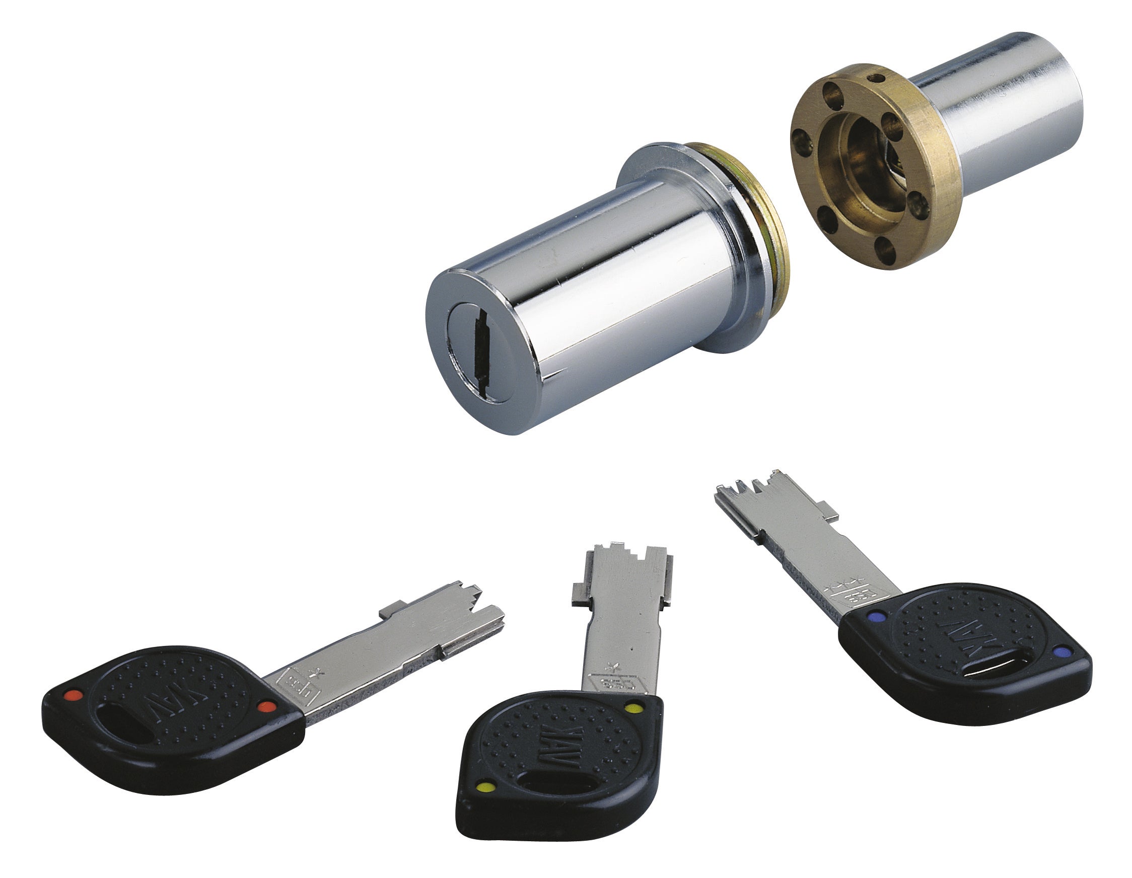 clés vak pour blindage de porte certifiée bp3