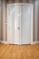 porte blindée galbée paris vu interieur appartement